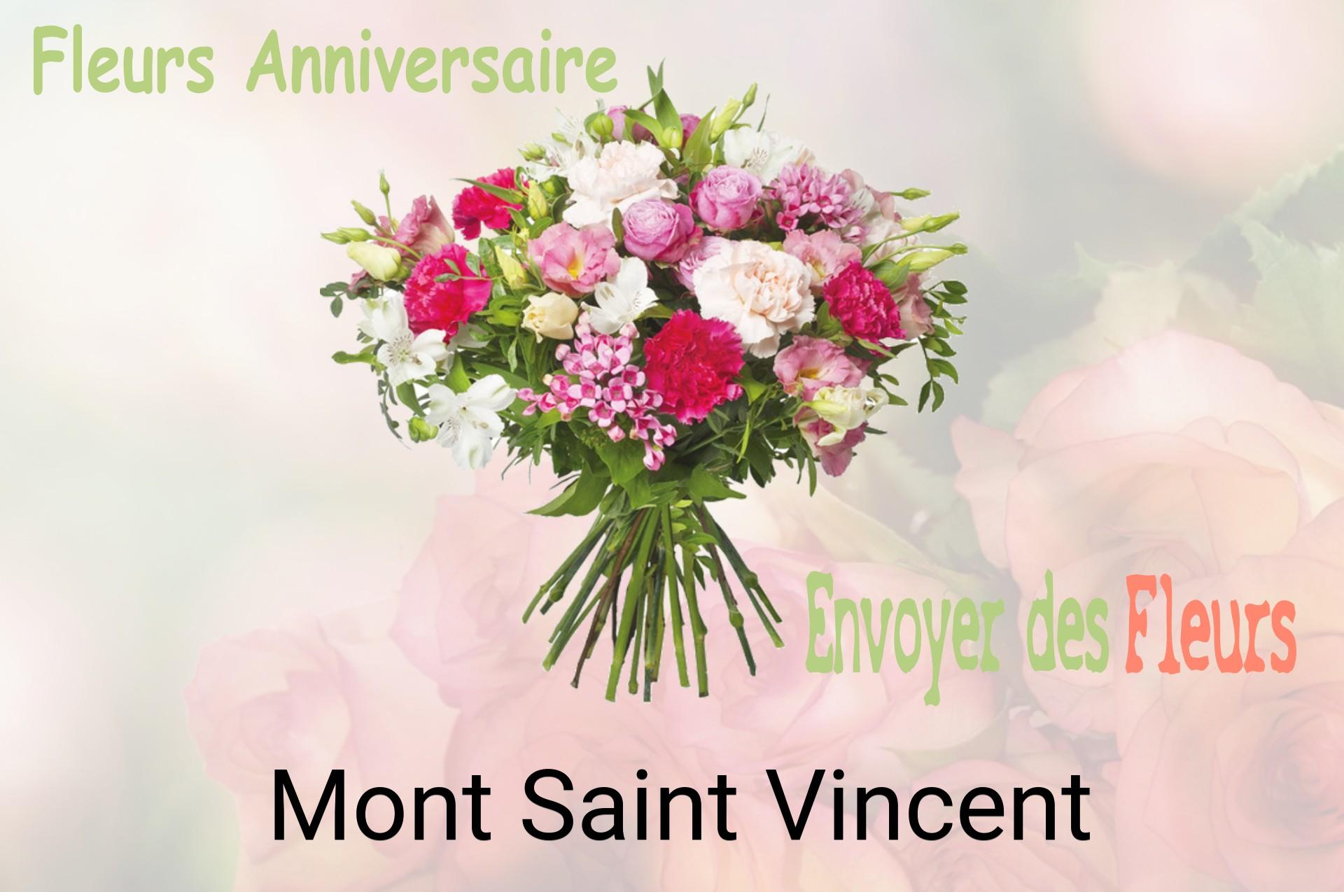 Bouquet de fleurs d’anniversaire livré à Mont-Saint-Vincent
